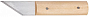 Нож сапожный деревянная ручка 10601 FIT